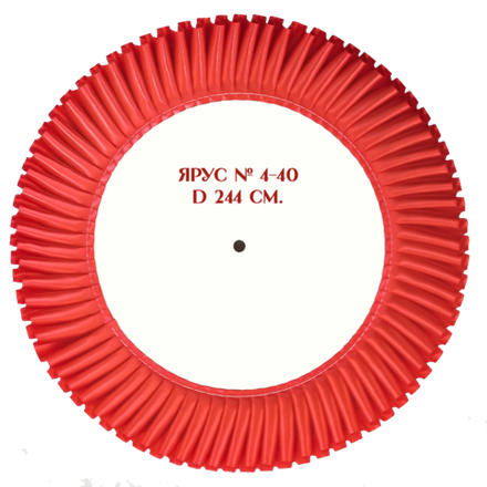 Ярус № 4-40. Диаметр 214 мм. Цвета лент в ассортименте.
