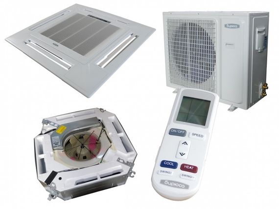 Кассетный кондиционер Бирюса BLCA-H12/4R3 — (3)