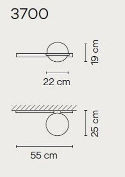 Бра Imperiumloft Palma 22,93726