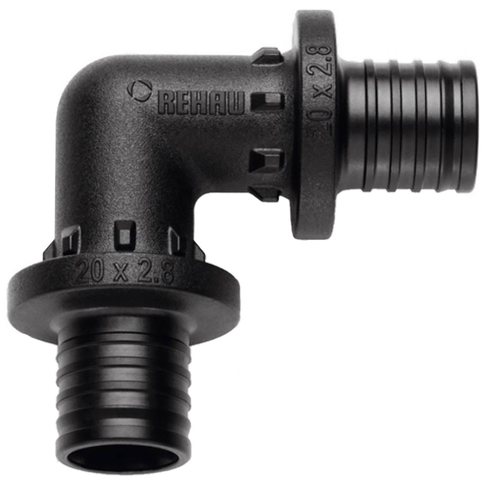 Угольник REHAU 90гр 40 PX , PPSU