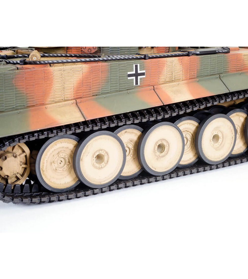 Радиоуправляемый танк Taigen 1/24 Tiger 1 (Германия, поздняя версия), для ИК боя, камуфляж 2.4G RTR