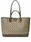 Сумка-тоут Gucci Ophidia среднего размера бежевый