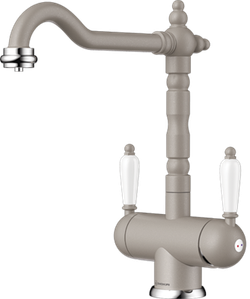 Купить Смеситель для кухни Omoikiri Amagasaki-GR  Leningrad grey 4994232