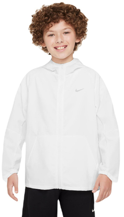 Кофта для мальчика теннисная Nike Kids Dri-Fit UF Woven Training Jacket - белый
