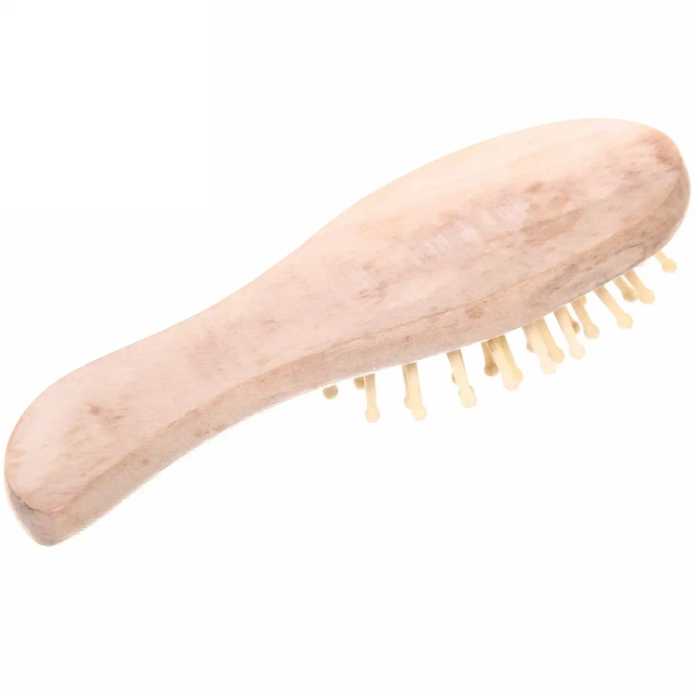Расческа массажная деревянная «Beautiful hairstyle», 15см