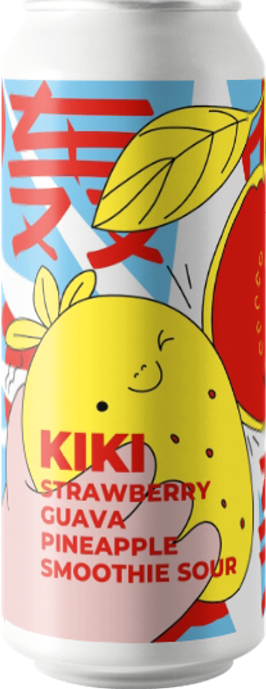 Пиво Рэд Баттон Кики / Red Button Kiki 0.45 - банка