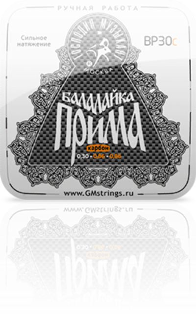 Струны для балалайки Прима "Господин музыкант" BP30c