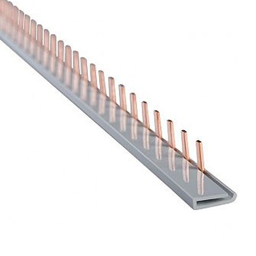 Шина соединительная типа PIN (штырь) 1Р 63А 54 модуля длина 1000мм КЭАЗ 143232