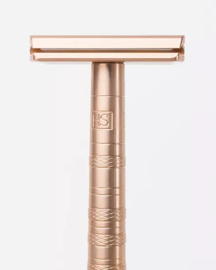 Т-образная бритва (станок) Henson Shaving AL13 v2.0, медная, Medium