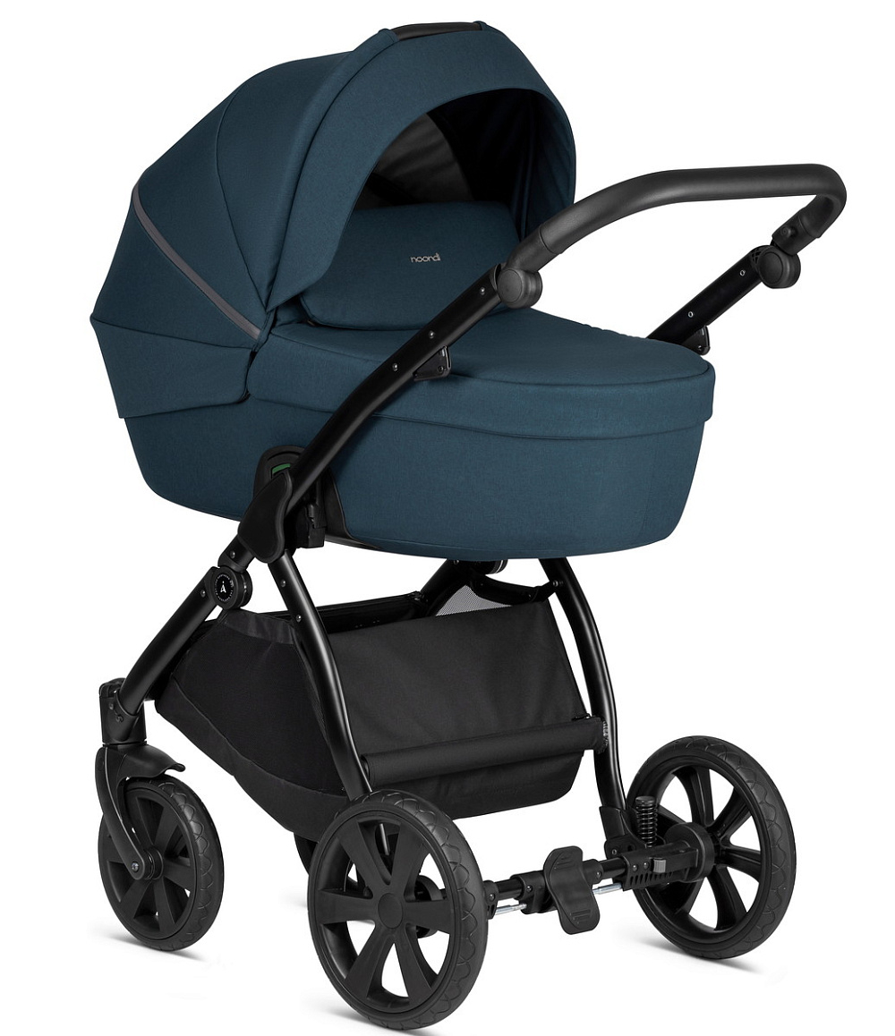 Детская коляска Noordi Luno All Trails 3 в 1 с автокреслом Terra Black 1012617 Ocean Blue