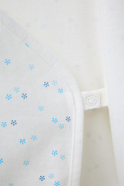 ZARA КОМПЛЕКТ ИЗ ФУТБОЛКИ И ЛЕГГИНСОВ В ГОРОШЕК, ГОЛУБОЙ