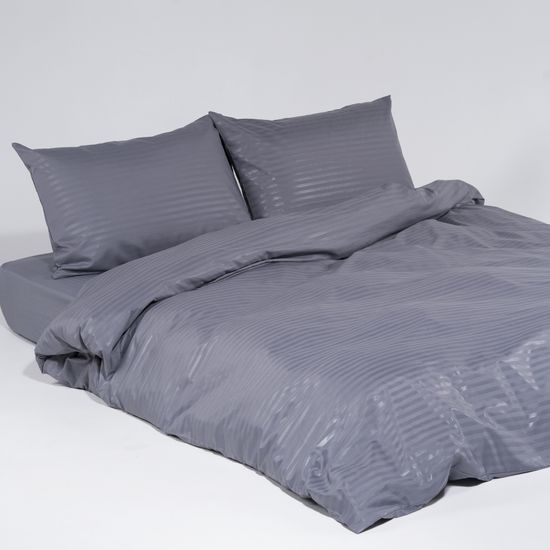 Пододеяльник Ecogri , страйп полисатин  150x215  HOMY