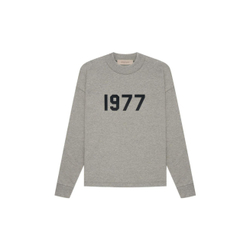 Толстовка Fear of God Essentials Tee Dark Oatmeal 1977, FOG-SS22-926