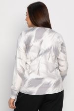 Лонгслив Акцент (серо-белый) Б14957-18М LT Collection