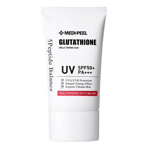 Санскрин с глутатионом Medi-Peel Bio-Intense Glutathione Mela Toning Sun Cream SPF 50+ PA++++
