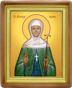 Татиана Бесфамильная преподобномученица. Икона на холсте.