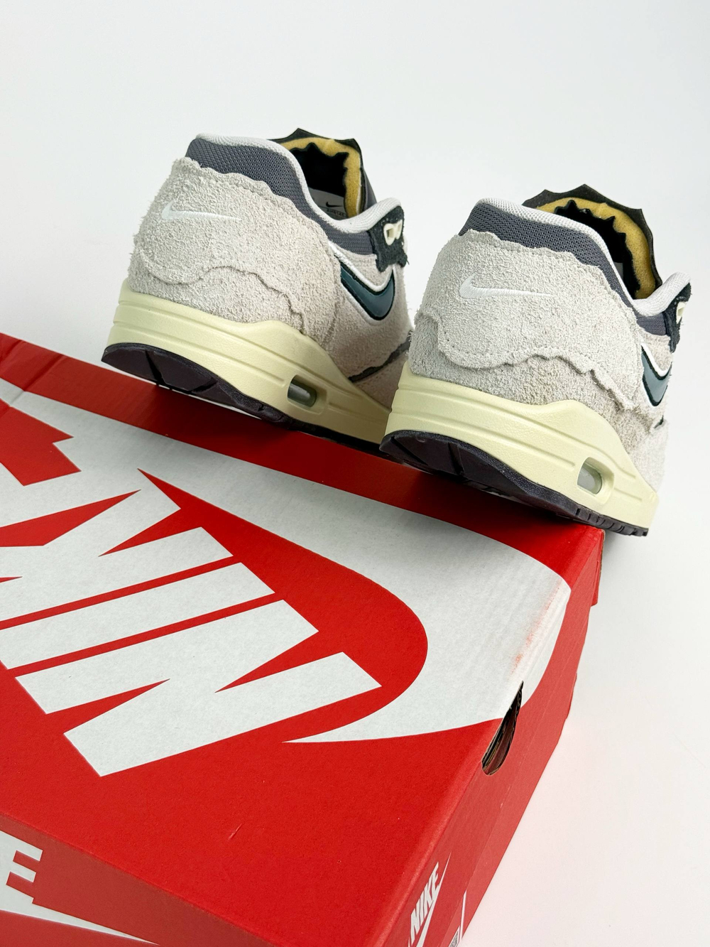 Кроссовки Nike Air Max 1 #B168 (сер.)