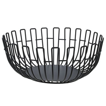 Ваза для фруктов, черная