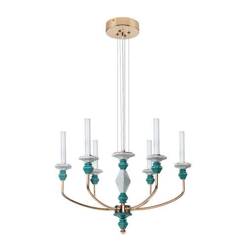 Подвесная светодиодная люстра Divinare CAPELLO 4947/01 SP-6