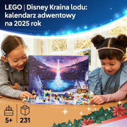 OUTLET LEGO Disney Королевство Ледяного сердца - Адвент-календарь на 2025 год 43273