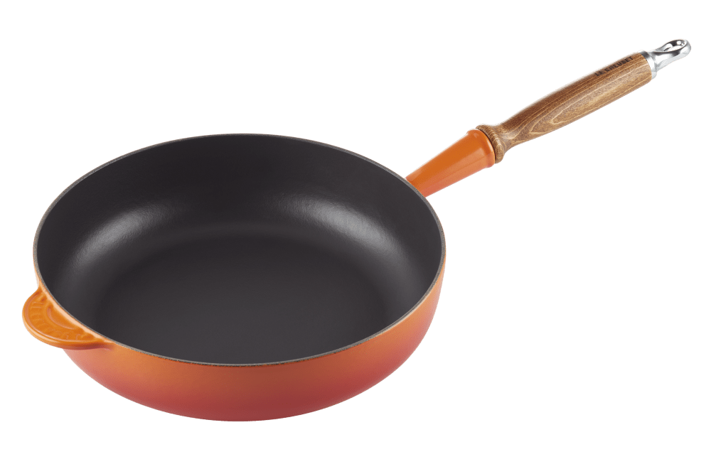 Чугунная сковорода Le Creuset, Коричневая