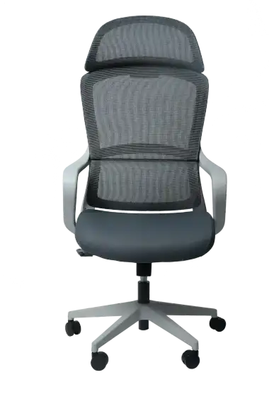 Офисное кресло SPARX FRS-2 Rust White (ткань / сетка, светло-серый)