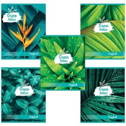 Тетрадь 48л, А5, клетка, Brauberg Абстракция