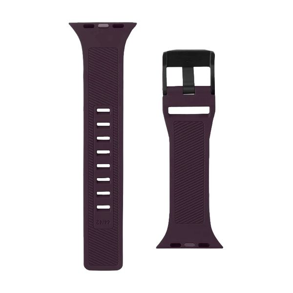Ремень силиконовый UAG Scout Silicone для Apple Watch 44/42 баклажан (Eggplant)
