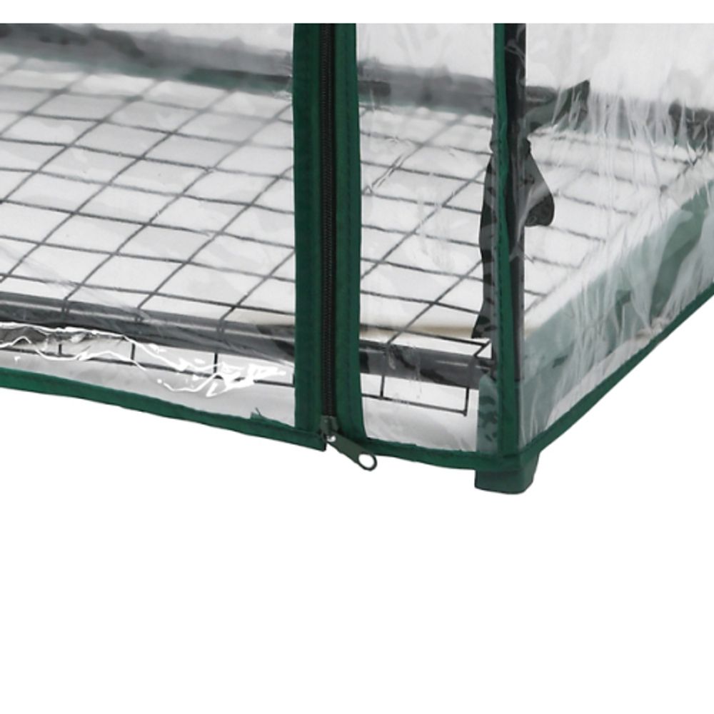 Чехол для теплиц GREEN APPLE GA-House-5-PVC cover на молнии 1930х690х490 мм | GREEN APPLE