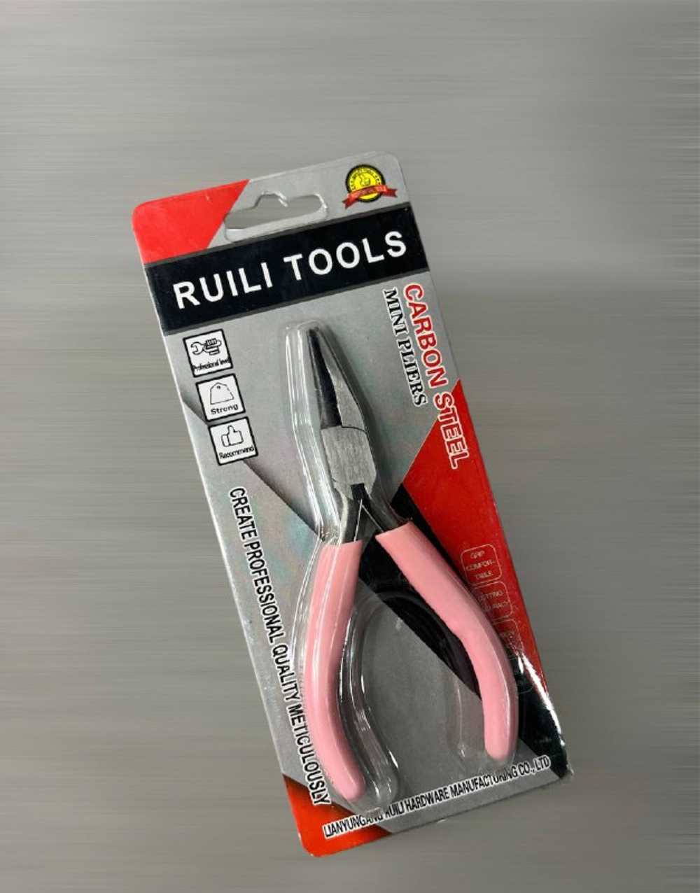 Инструмент круглогубцы с вогнутым носиком (для изготовления более ровных петель) 1563