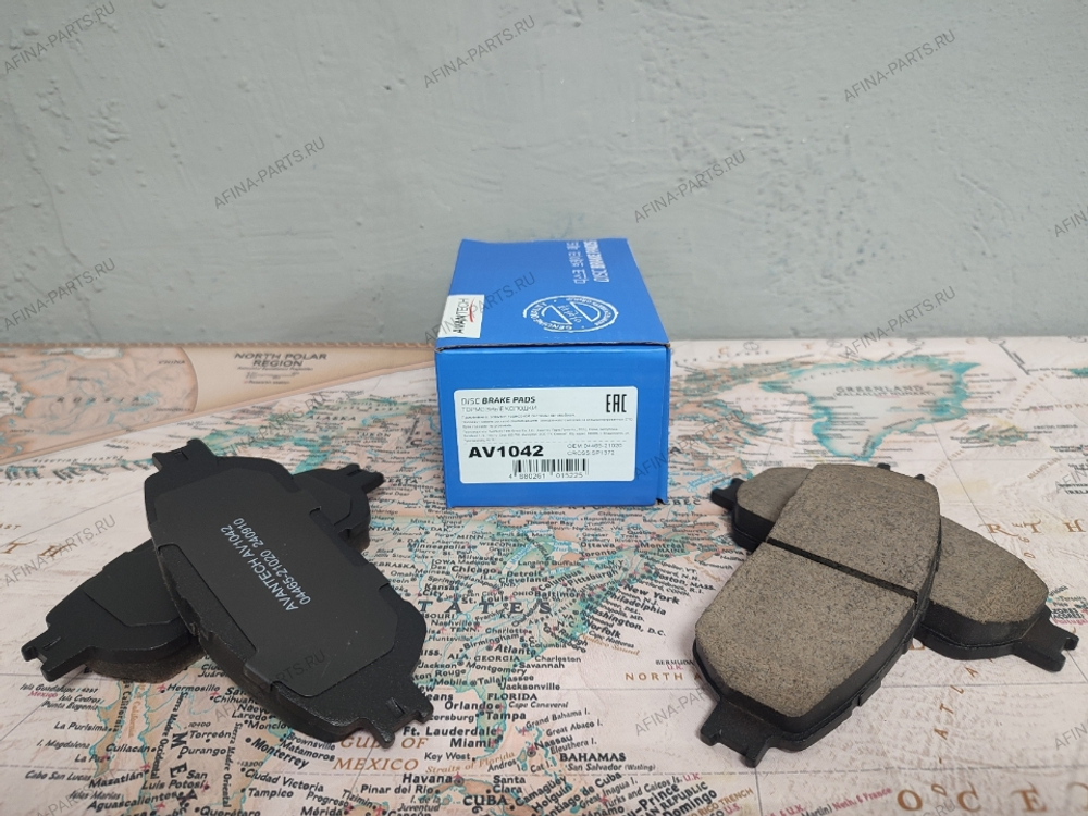 Колодки передние