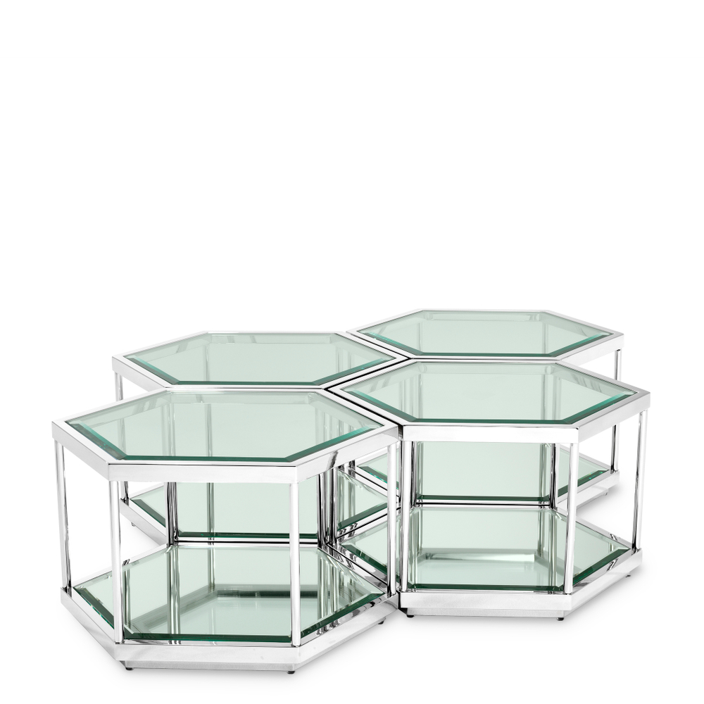 Журнальный столик Coffee Table Sax set of 4 арт.112692