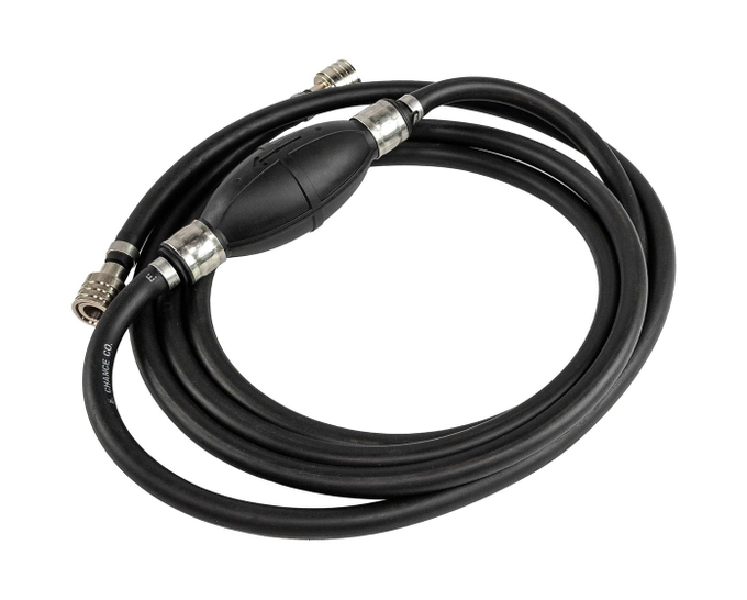 Шланг топливный d7/D12.5 мм с переходниками Suzuki 6575095510 и 6575098505, E.Chance