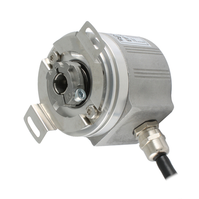 Инкрементальный программируемый энкодер INNOCONT EIP 58HO 10630V3000-R2 D=58мм, полый вал 10мм, 5…30VDC, выход TTL/HTL с инверсией, IP 54