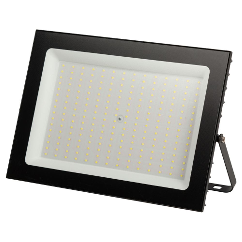 Прожектор светодиодный уличный ЭРА PRO LPR-062-0-65K-300 300Вт 30000лм 6500K КСС Д 120° 3 года IP65 черный призма | Прожекторы PRO