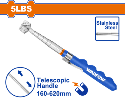 Телескопический магнитный захват 160-620 мм WADFOW WME1605
