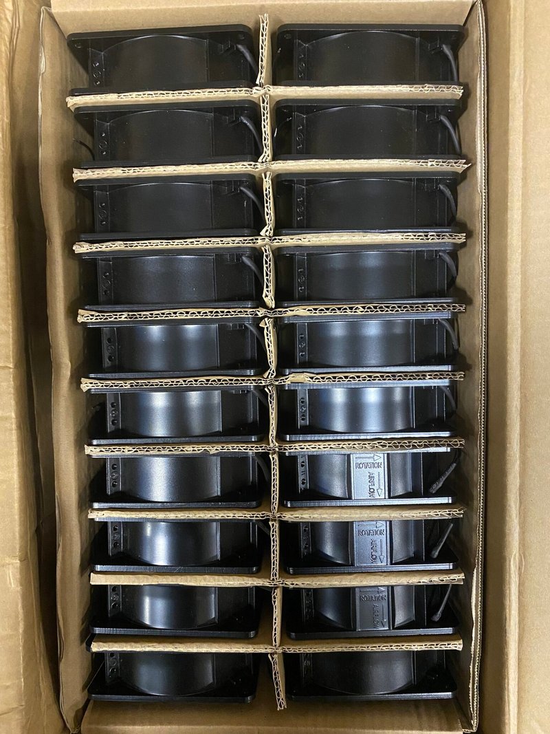 Вентилятор 120х120х38 YJF 12038 HB (220В)