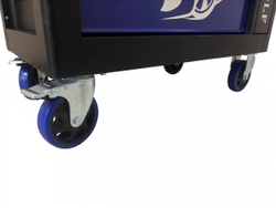 Инструментальная тележка GW-8ST BLUE Great Wolf (8 ящиков, центральный замок, колеса с блокировкой, усиленная)