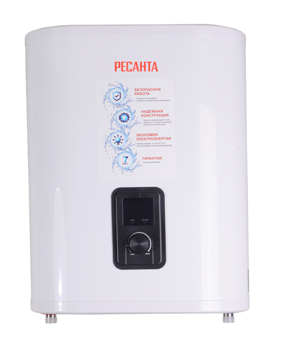 Водонагреватель накопительный ВН-30В Ресанта