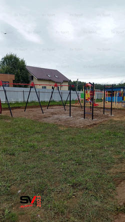 Монтаж уличных качелей Sv Sport Maxi х 2