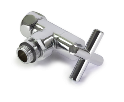 Кран угловой  для  П/С  Крест. 3/4F*1/2M "TIM"