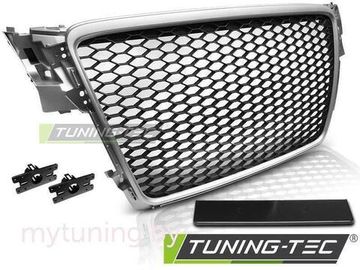 Решетка радиатора SILVER RS-STYLE для Audi A4 B8