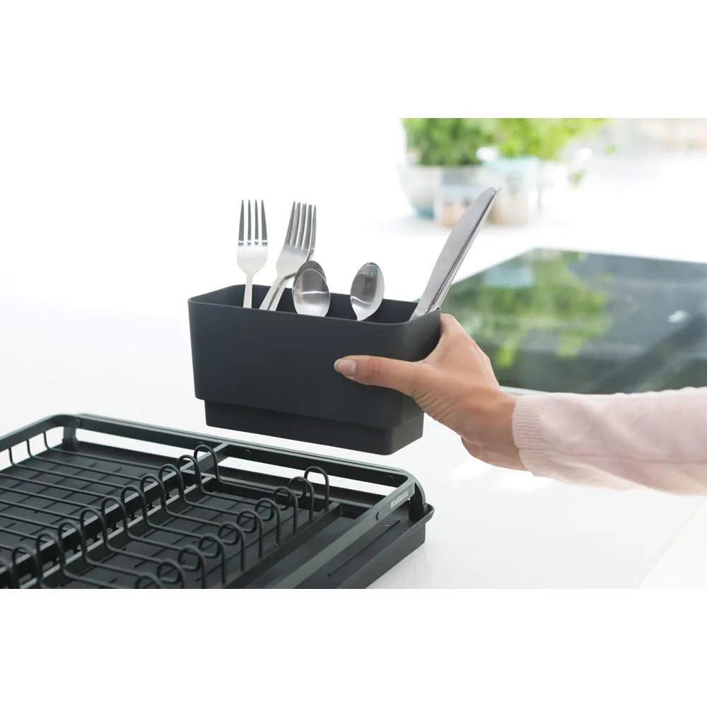 Brabantia Сушилка для посуды 38,5x49,2см серая 117404