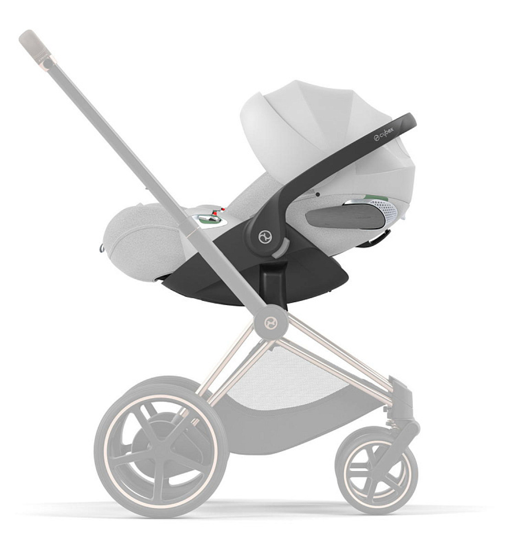 Автокресло Cybex Cloud T i-Size с базой Base T Platinum White Plus