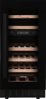 Встраиваемый винный шкаф Libhof CXD-28 Black