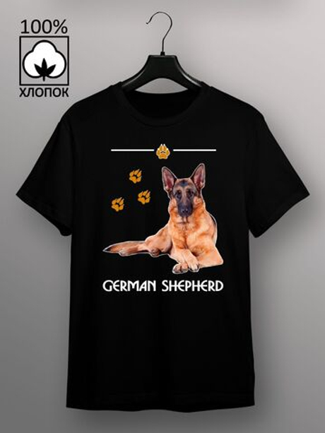 Футболка немецкая овчарка