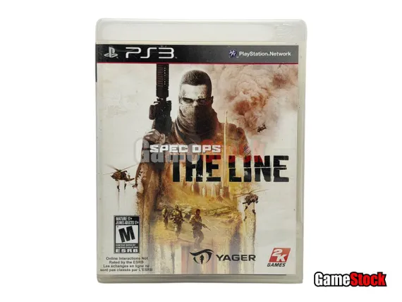 PS3 Spec Ops The Line BLUS-30531F
