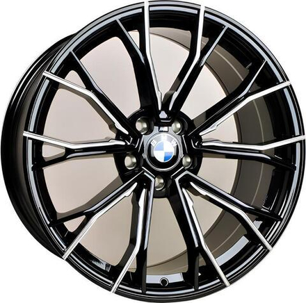 Stuttgart TS 104 9.5x19 5x112 ET 37 Dia 66.5 (Black Milling)