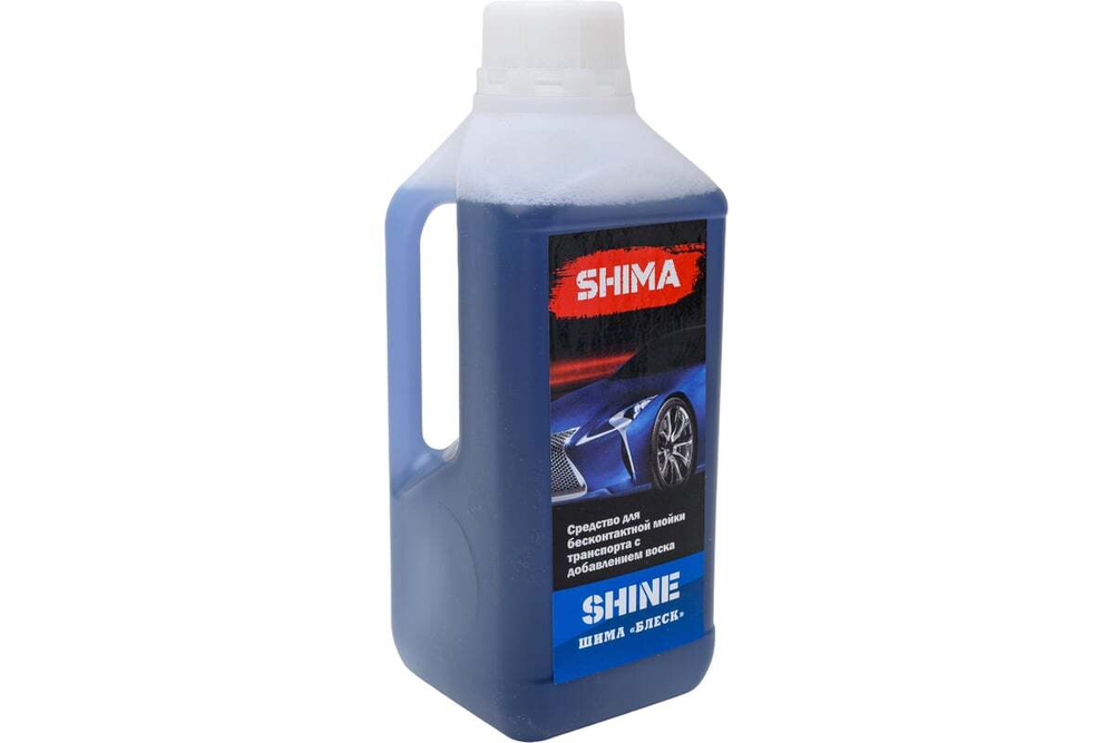 SHIMA "SHINE" Средство для бесконтактной мойки транспорта с добавлением воска 1л.