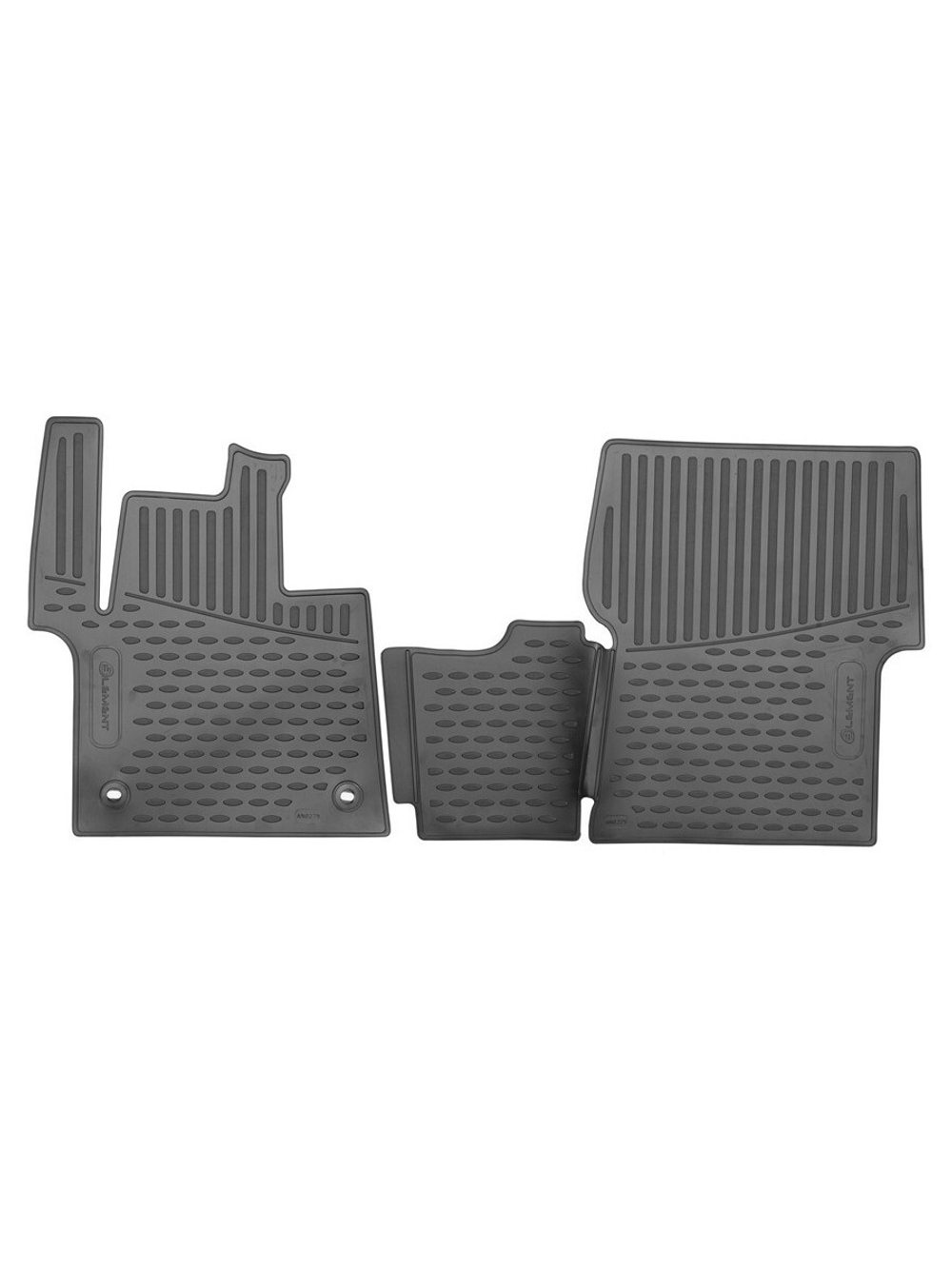 Коврики в салон для PEUGEOT Traveller 2016- 2шт. (полиуретан) ELEMENTAN0275210K.F